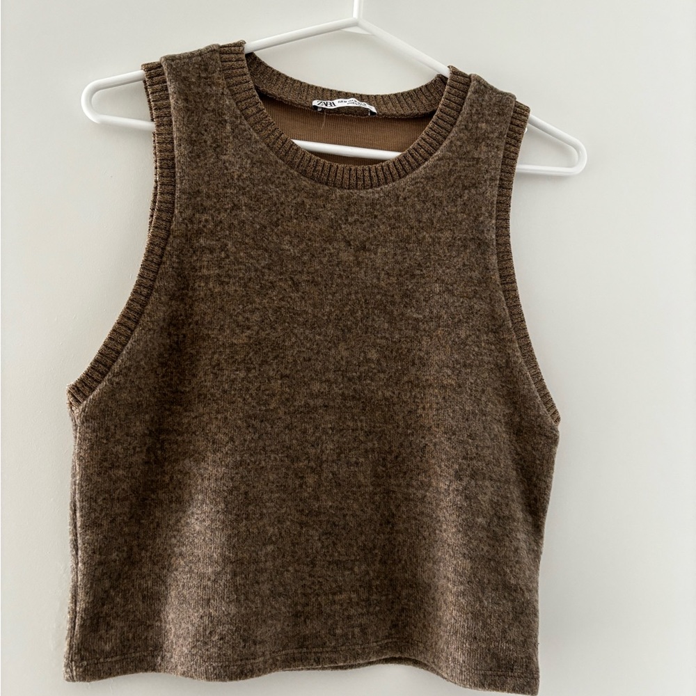Zara brown wool set